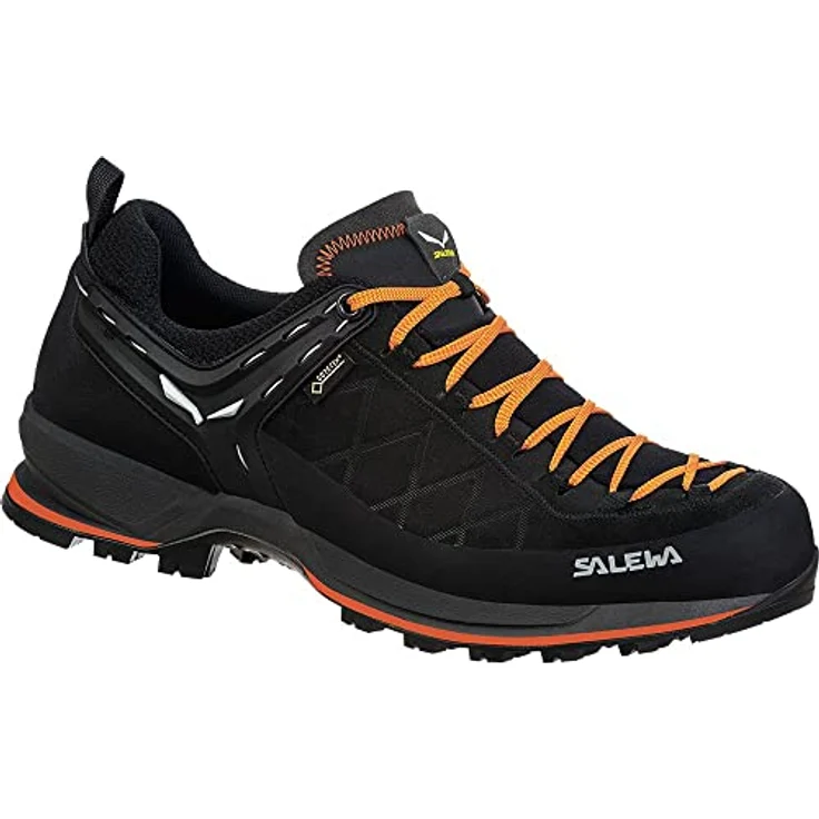 Salewa MTN Trainer 2 GTX, Herren Wanderschuhe, wasserdicht, aus Wildleder, Schwarz, Größe 44.5 – Bild 3