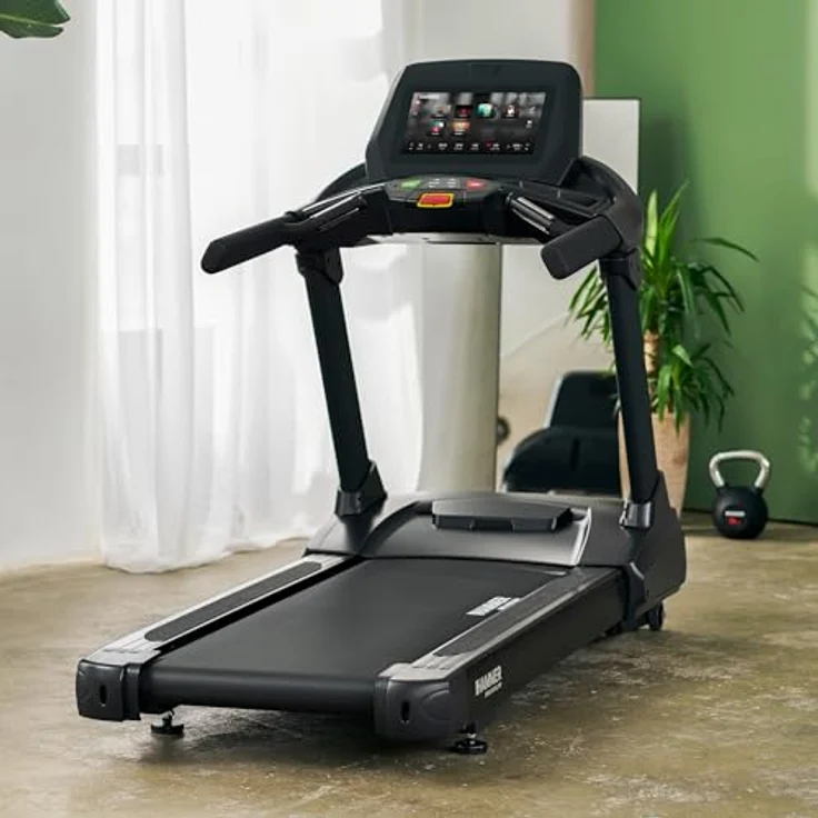 HAMMER Laufband TR 8000 ’25 – Profi Laufband elektrisch in Studioqualität, bis 22 km/h, 15% Steigung, 15,1" TFT-Display, klappbar, mit Pulssensoren & 10 Trainingsprogrammen – Bild 5
