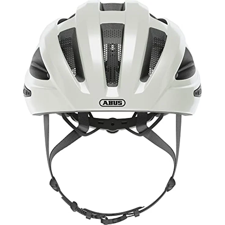 ABUS Macator MIPS, Rennradhelm für Einsteiger mit Schirm, ponytail-kompatibel, Weiß, Größe M – Bild 3
