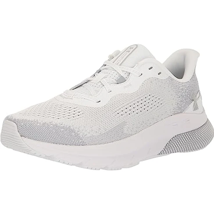 Under Armour HOVR Turbulence 2, Damen Laufschuhe mit reaktionsschneller Dämpfung, weiß, Größe 41 – Bild 1