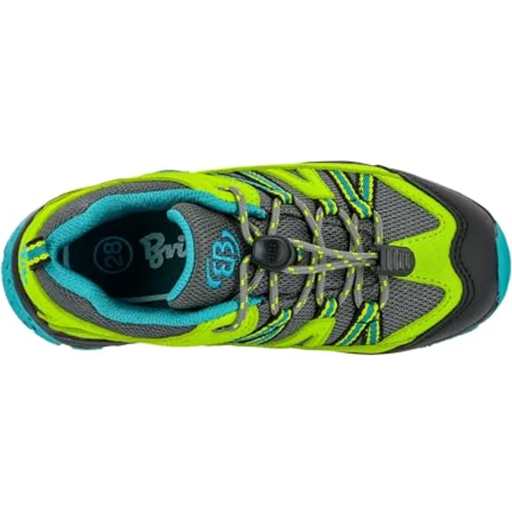 Brütting Fleet Jungen Halbschuhe, Wanderschuhe mit flacher Ferse, Größe 30, Gelb – Bild 5