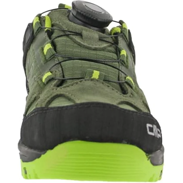 CMP Kids Kiruna Low Fitgo Trekking Shoes WP, wasserdichte Outdoorschuhe mit stabilisierender Dämpfung, Kaki-Acido, Größe 40 – Bild 3