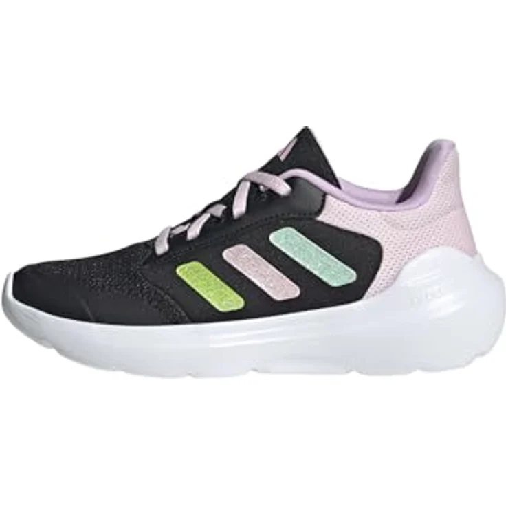 Adidas Tensaur Run 2.0 Kids Schuh, leichter Laufschuh aus recycelten Materialien, grün – Bild 1