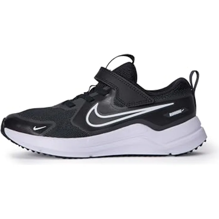 Nike Jungen Laufschuhe, atmungsaktives Mesh-Obermaterial, Schwarz, Größe 36