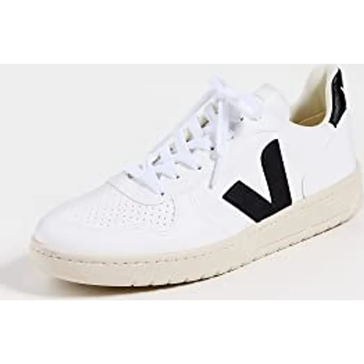 Veja V10 Prime Leather, Laufschuhe für Damen in Extra-White Black - Größe 7 UK / 40 EU / 9 US – Bild 2
