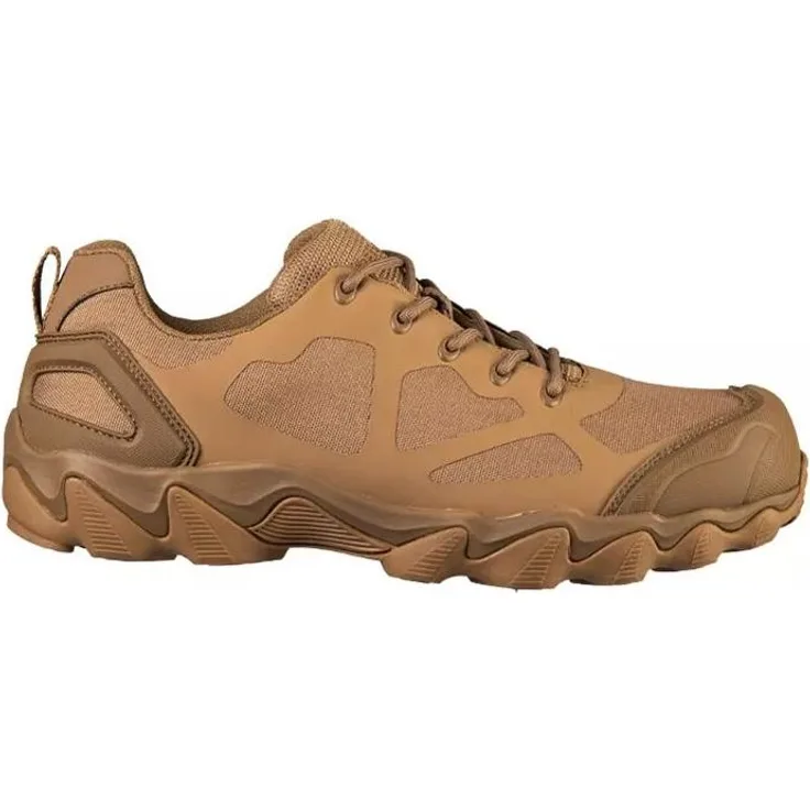 Mil-Tec Chimera Low, Wanderschuhe mit rutschfester Laufsohle, Farbe: Dunkel Coyote