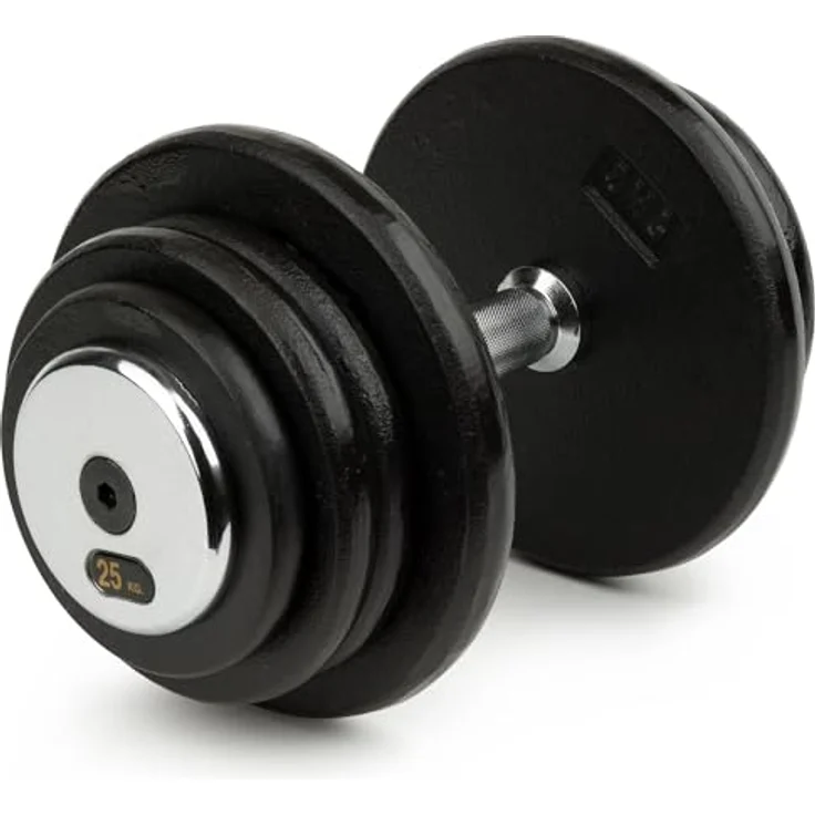 Sport-Thieme Kompakthantel aus Gusseisen | Hochwertige Kurzhantel in Studioqualität | 15 Gewichtsklassen: 2,5 kg - 40 kg | Markenqualität – Bild 2