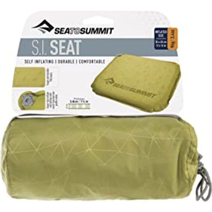 Sea to Summit Self Inflating Delta V Seat, komfortables selbstaufblasendes Sitzkissen, 40 cm, Unisex, ideal für Camping und Urban Outdoor – Bild 3