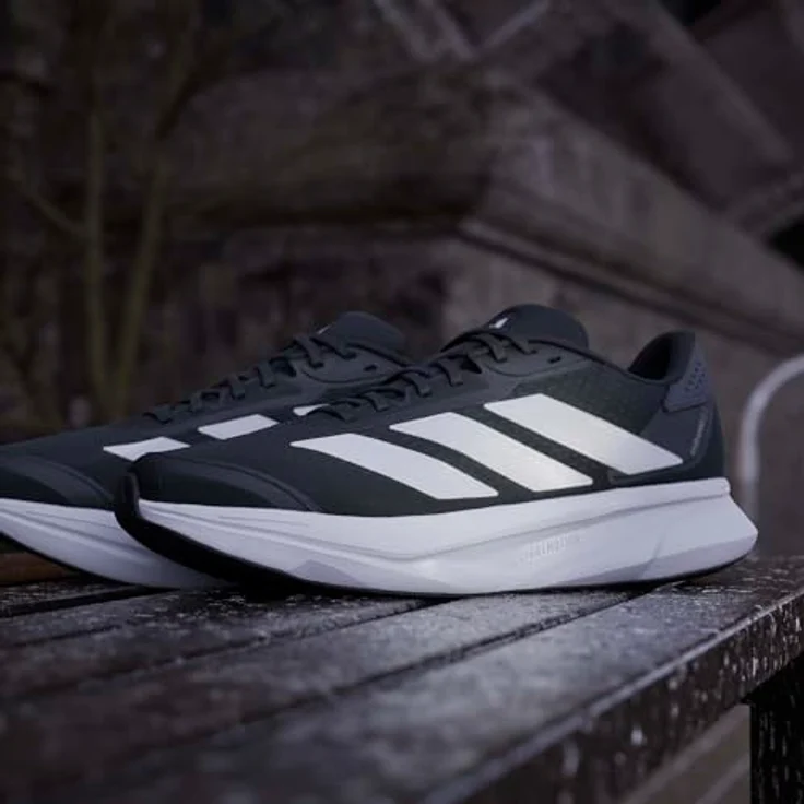 Adidas Duramo SL2 Laufschuhe Herren, cblack/ftwwht/grefiv, atmungsaktives Obermaterial, gepolsterte Zwischensohle, rutschfeste Gummisohle – Bild 21