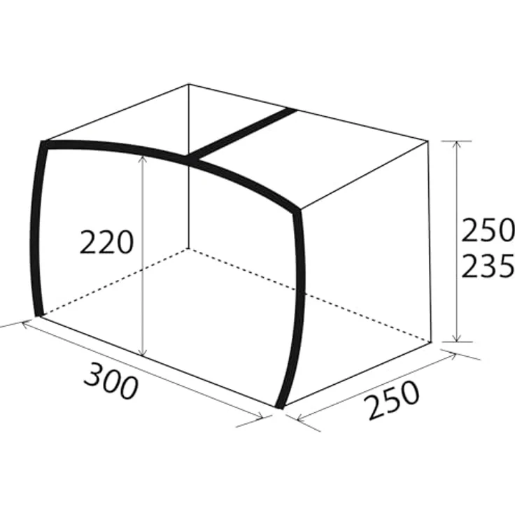 Brunner SKIA, Aufblasbares Zelt mit A.I.R.Tech-Technologie, inklusive Luftpumpe und Montagezubehör, 13.50 kg – Bild 2