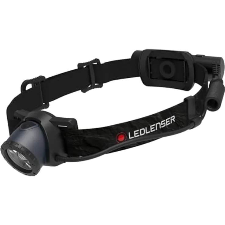 Ledlenser H8R LED Stirnlampe 25th Anniversary, 600 lm, USB-C, 2× 18650 Akku, rotes Sicherheitslicht, IP54, bis zu 120 Std Laufzeit