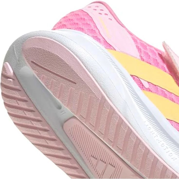 adidas Duramo SL2, Laufschuhe für Mädchen mit leichtem Mesh-Obermaterial und Klettverschluss, schwarz – Bild 4