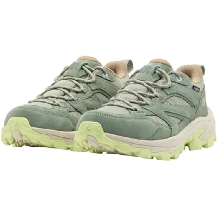 Jack Wolfskin Vojo Tour Texapore Low W, Damen Wanderschuhe, wasserdicht, grün, Größe 38 – Bild 7