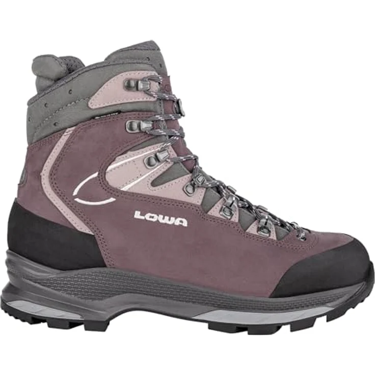 Lowa Damen Trekkingstiefel Mauria Evo GTX Ws, wasserdichtes GORE-TEX® Futter, Nubukleder, Altrosa Rose – Bild 1