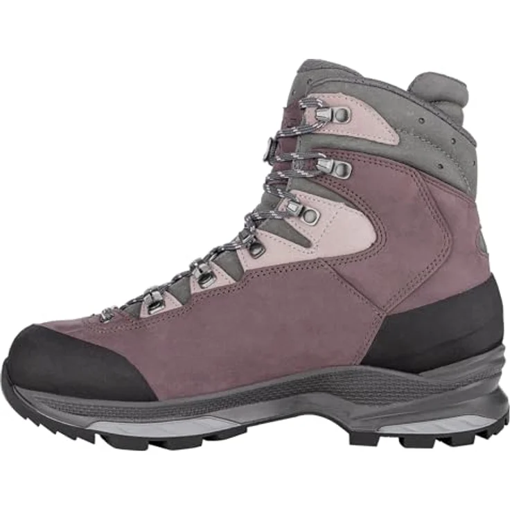 Lowa Damen Trekkingstiefel Mauria Evo GTX Ws, wasserdichtes GORE-TEX® Futter, Nubukleder, Altrosa Rose – Bild 3