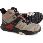 Salomon X Ultra 4 MID GTX, Herren Outdoorschuh mit Gore-Tex-Membran, Khaki Green, wasserdicht, stabil und komfortabel