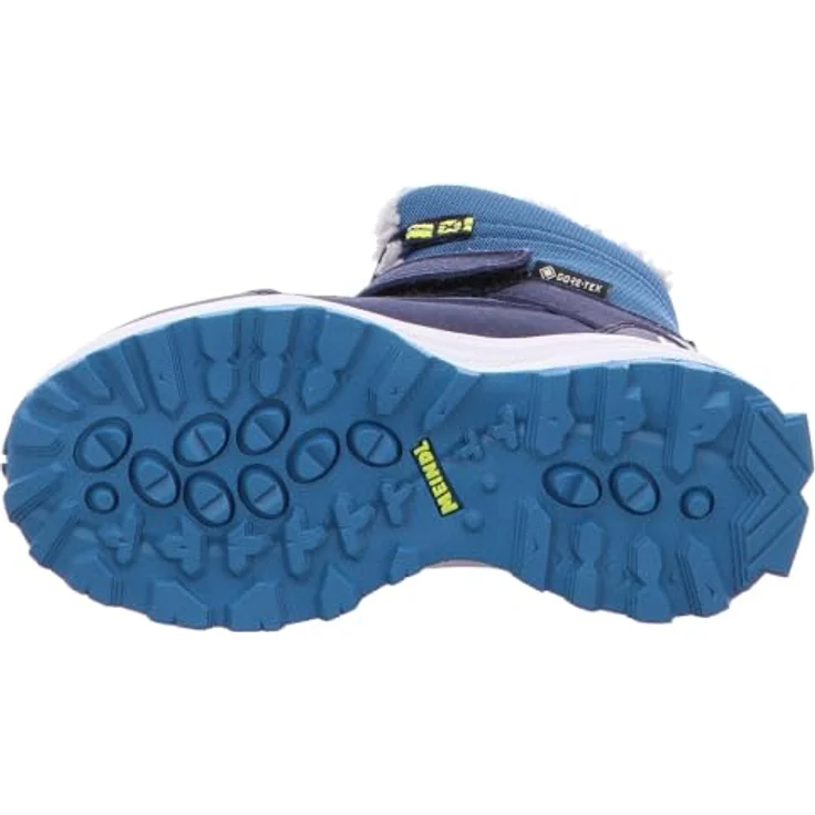 Meindl Snowstorm Junior GTX 34, Wasserdichter Wanderschuh für Kinder mit GORE-TEX-Membran, blau-petrol/marine – Bild 6