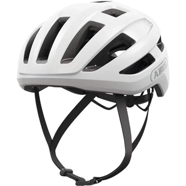 ABUS Rennradhelm PowerDome, leichter Fahrradhelm mit cleverem Belüftungssystem und aerodynamischem Profil, für Damen und Herren, Weiß, Größe M – Bild 4