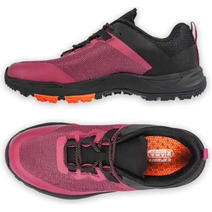 Icepeak Aigio MS Low Cut Schuhe, atmungsaktive Outdoorschuhe mit rutschhemmender Gummi-Laufsohle und federleichter Zwischensohle, ideal für lange Gehstrecken – Bild 3