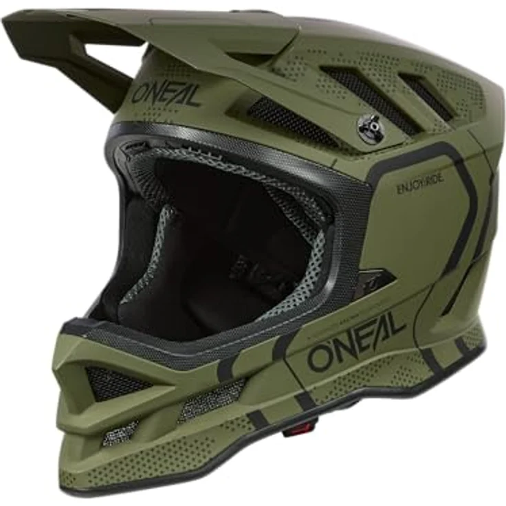 O'Neal Helm BLADE STRIKE, Mountainbike-Helm schwarz/rot mit optimaler Belüftung und Fidlock Magnetverschluss, Größe L (59/60 cm) – Bild 8