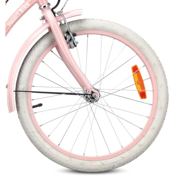 Sun Baby Silver Moon 20 Zoll Mädchenfahrrad, 1-Gang V-Brake, Rosa – Bild 7