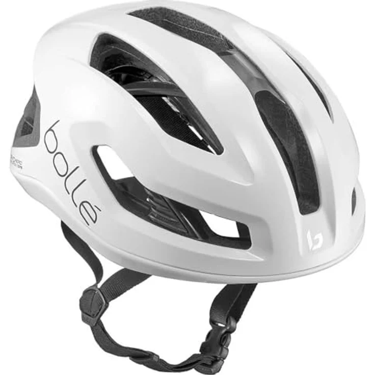 BOLLÉ Rennrad-Fahrradhelm "Avio MIPS", ultraleicht mit MIPS® AIR, belüftet, kompaktes Design, weiß glänzend – Bild 3
