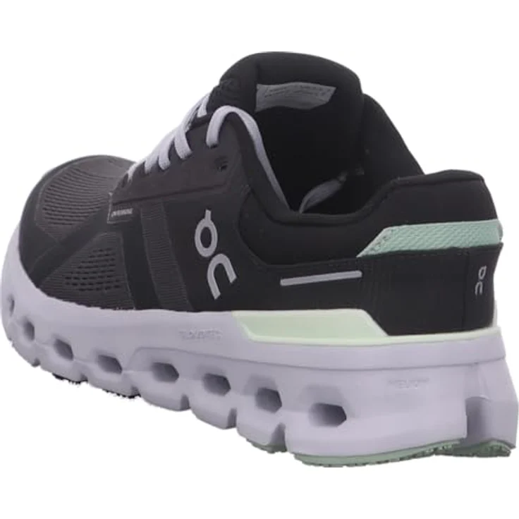 ON Cloudrunner 2 Undyed 3WE1013, Laufschuhe mit CloudTec-Dämpfung und atmungsaktivem Mesh-Obermaterial, Schwarz-Weiß, Gr. 42 – Bild 2