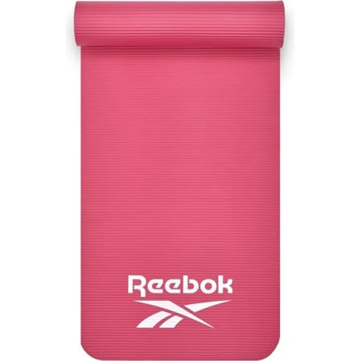 Reebok Training Mat - 10mm - Pink, Yogamatte mit rutschfester Unterlage und gepolsterter Oberfläche – Bild 4