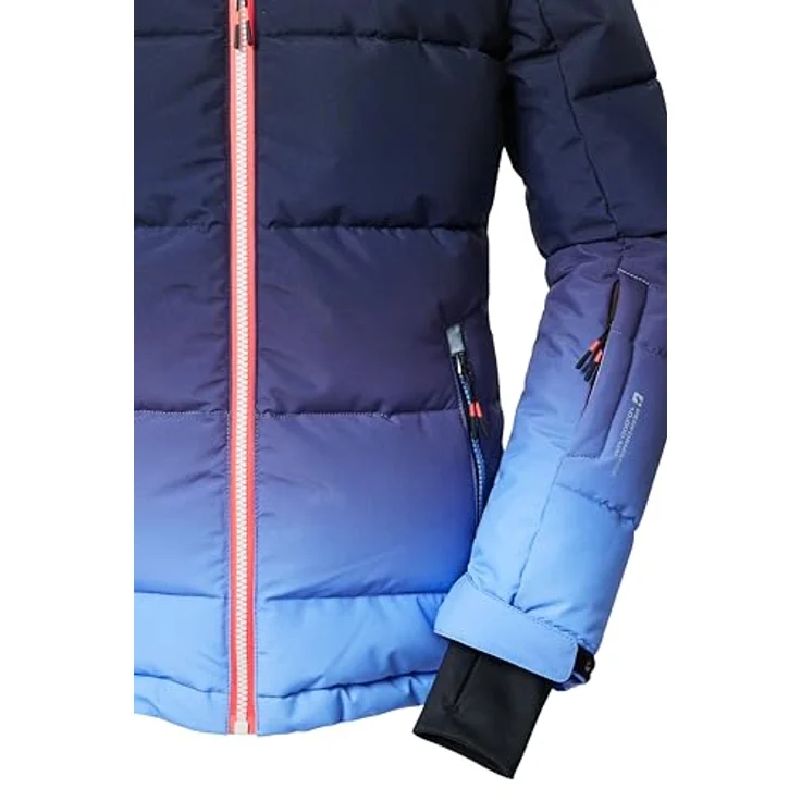 Killtec KSW 330 GRLS Ski QLTD Jacke, wasserabweisend und atmungsaktiv, lavendel, Größe 140 – Bild 5