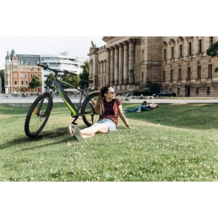 SachsenRAD E-Racing Mountainbike R8 Flex III,14.5Ah Hydraulische Bremsen 9 Gang | BAFANG Motor 27.5 Zoll MTB Bike bis 150KM Herren Damen Elektrofahrrad-Grau - Preisvergleich – Bild 4