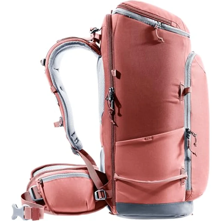 deuter Jaypack 34+ Fotorucksack, mit 4 Liter Volumenerweiterung, für DSLR und Tele bis 500 mm, grau – Bild 3