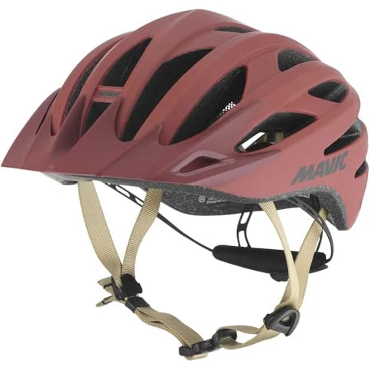 Mavic Crossride SL Elite, MTB-Helm für Kopfumfang 57-61 cm, leicht und gut belüftet in Burnt Henna – Bild 1