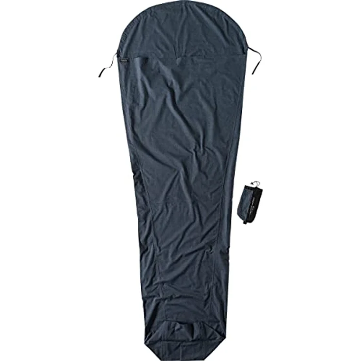 Cocoon MummyLiner, Schlafsack aus 100% Bio-Baumwolle, 241 cm, leicht, ideal für warme Klimazonen, wärmeisolierend – Bild 1