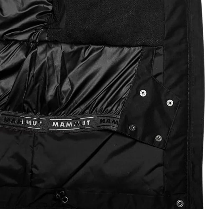 Mammut Fall Line HS Thermo Hooded Women's Jacket, wasserdichte Skijacke mit isolierender Thermo-Funktion, schwarz, Größe M – Bild 7
