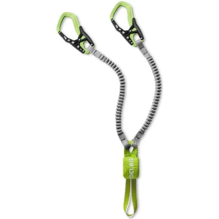 EDELRID Klettersteigset Cable Kit VI (mit großen One Touch II Karabinern) - Kompakte Konstruktion, elastische Äste, neue Norm erfüllt, optimierte One Touch II Karabiner, niedrige Fangstoßwerte, Gewicht: 484 g – Bild 2