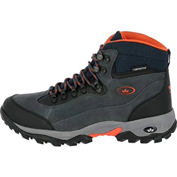 Lico Trekkingstiefel Milan, Wanderschuh aus Veloursleder mit herausnehmbarer Innensohle und stark profilierter Gummisohle – Bild 2