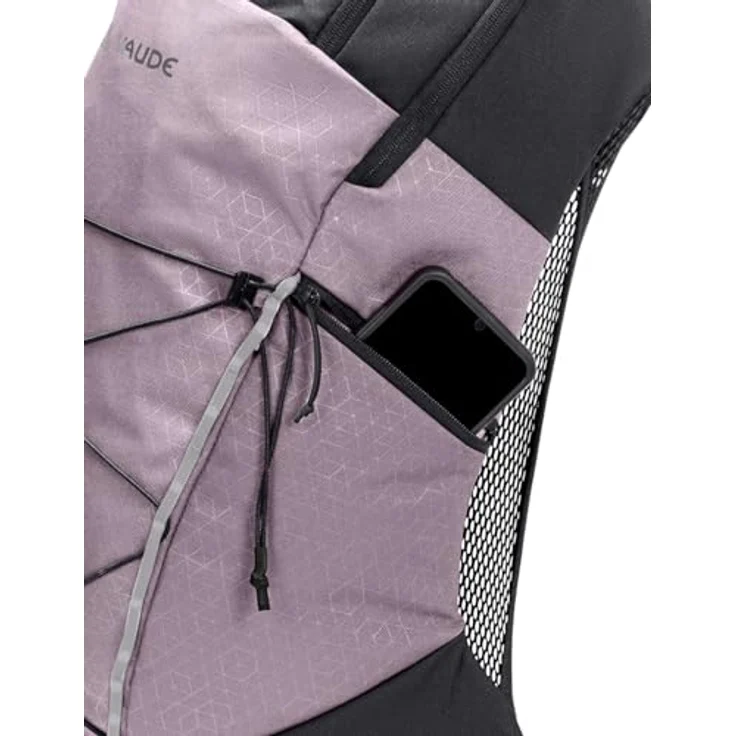 VAUDE Rucksack Agile Air 20 Liter, Wanderrucksack mit belüftetem Netzrücken, purple ash, Einheitsgröße – Bild 5