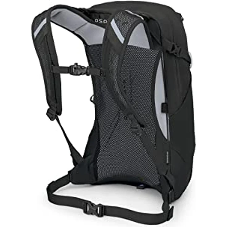 Osprey Hikelite 18 unisex Wanderrucksack Black O/S, mit gespanntem Mesh Rückenplatte – Bild 4