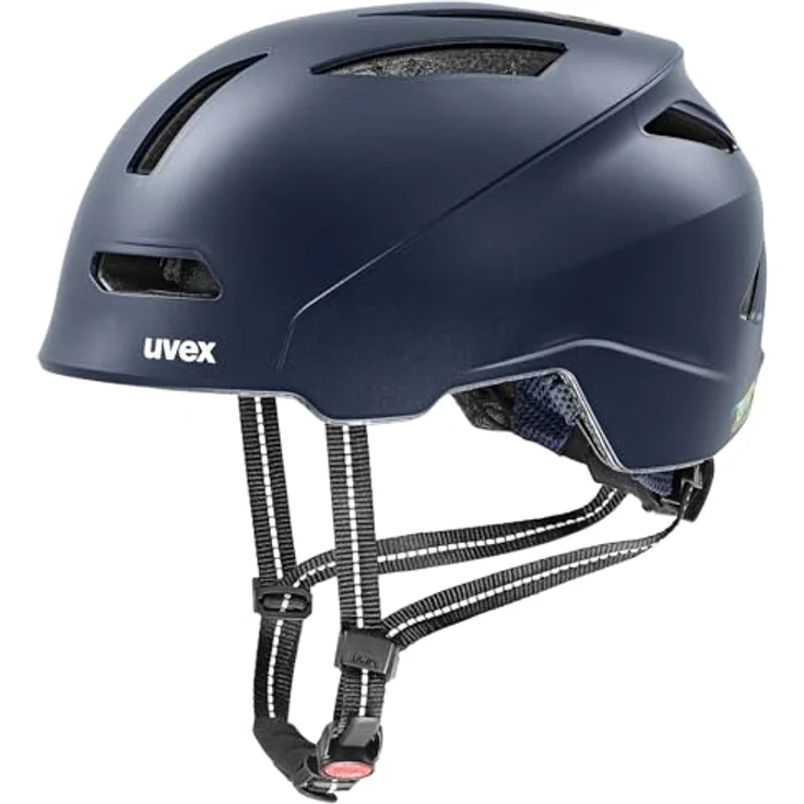 Uvex urban Planet, robuster City-Helm aus Recyclingmaterial mit optimierter Belüftung, deep Space matt, 58-61 cm – Bild 1