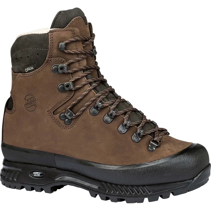 HANWAG Alaska GTX Wanderschuhe Herren, braun, Größe 46, robust und wasserdicht mit GORE-TEX, ideal für Jagd und Outdoor-Aktivitäten – Bild 1