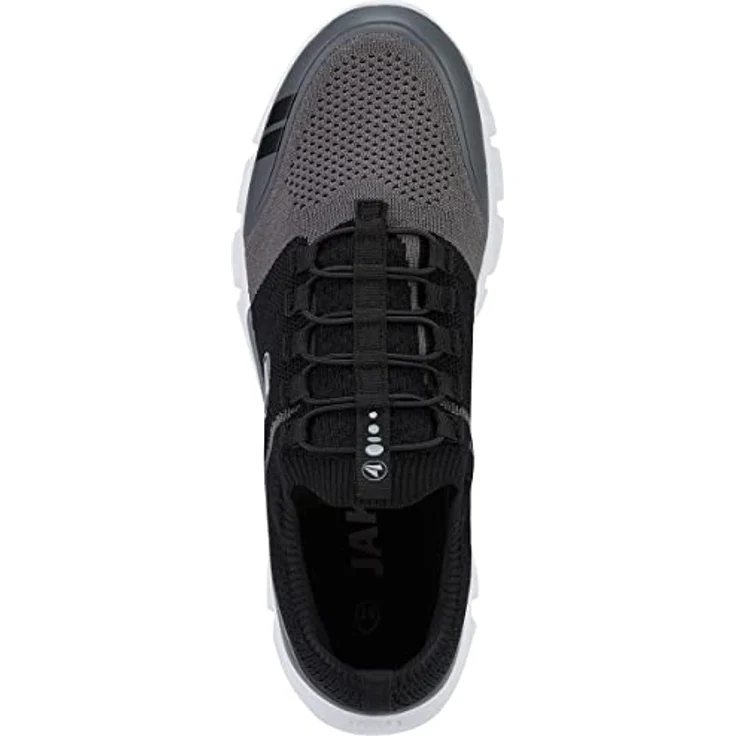 Jako Premium Knit Sneaker, antimikrobielle Ortholite-Einlagen, ShockAbsorb EVA-Zwischensohle, atmungsaktives AirFlow Mesh, Charcoal – Bild 3