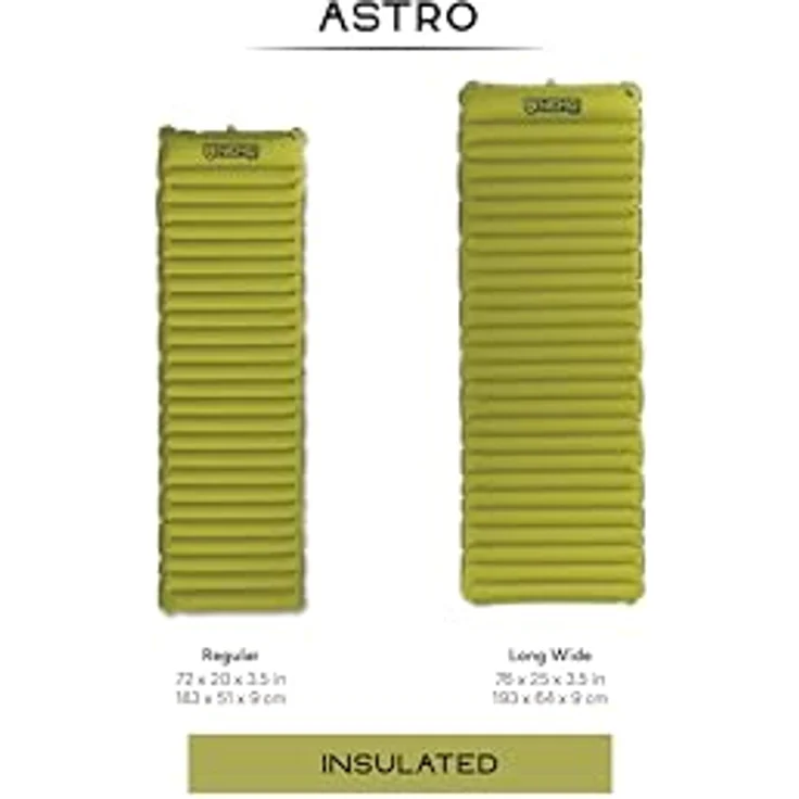 Nemo Equipment Astro Insulated, aufblasbare Isomatte mit PrimaLoft-Isolation und R-Wert 2,6, recyceltes Material – Bild 5