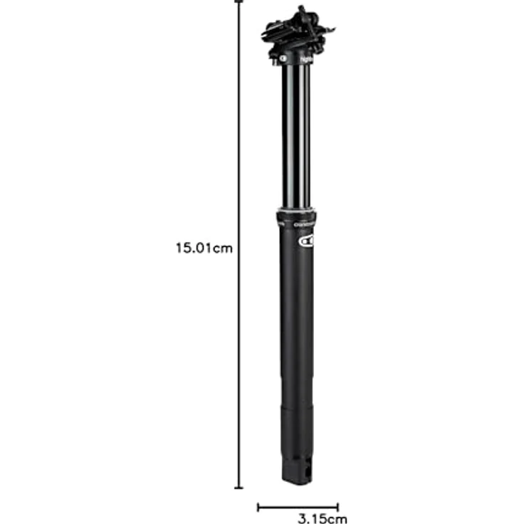 Crankbrothers HIGHLINE 7 Teleskop-Sattelstütze, 150 mm Hub, 31,6 mm Durchmesser, langlebig und komfortabel – Bild 2