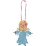 moses Glimmis Schutzengel-Anhänger | Maße: 8 x 5 x 0,2 cm | Sicherheits-Reflektor für den Schulranzen, Sporttasche etc. | reflektierender Anhänger