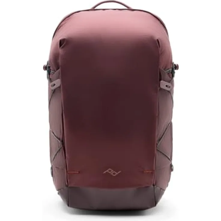 Peak Design Outdoor Backpack 18L Zip - Eclipse, Wanderrucksack mit Bluesign-zertifizierten Nylonriemen und Cord-Haken