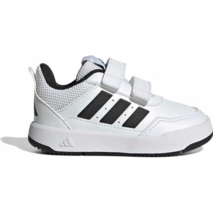 Adidas Tensaur Sport 3.0, Laufschuhe für Kinder, Synthetik-Obermaterial, Klettverschluss, Weiß/Schwarz – Bild 3