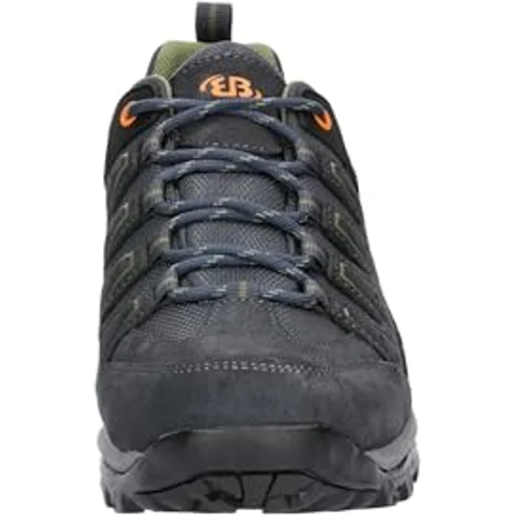 Brütting Mount Pinos Low, Herren Wanderschuhe aus Leder und Nylon mit Comfortex-Klimamembrane, grau – Bild 3