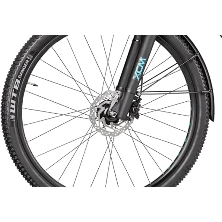 Axess SANDEE DX ATB All-Terrain-Bike 29 Zoll, Schwarz, hydraulische Shimano Scheibenbremsen, 2x8 Gang Kettenschaltung, alltagstauglich – Bild 5