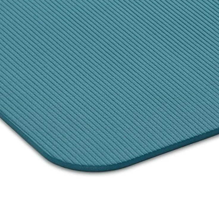 Airex Gymnastikmatte Fitline 140, Wasserblaue Fitnessmatte mit Sanitized-Hygieneschutz, 1,0 cm Stärke für Studio und Hausgebrauch – Bild 2