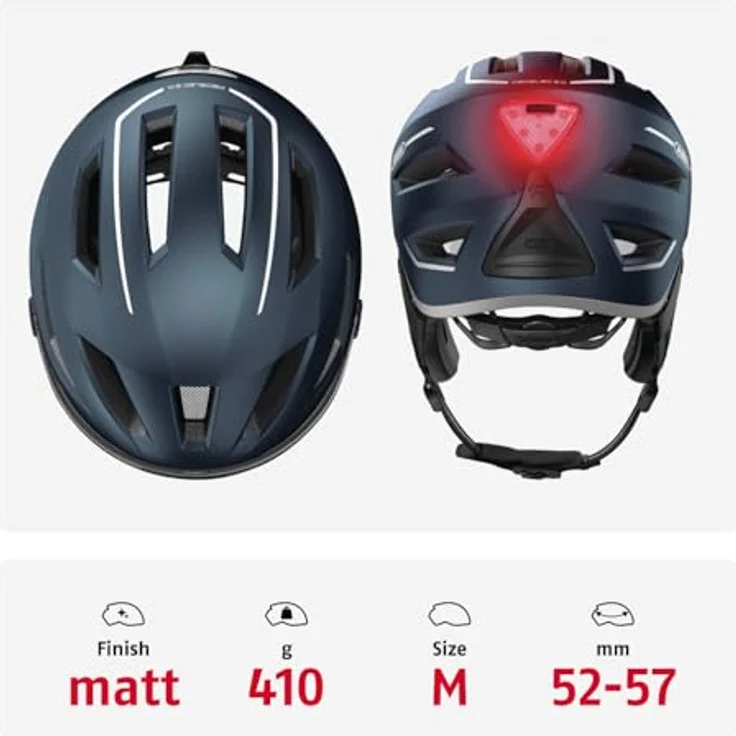 Abus Pedelec 2. 0 ACE midnight blue matt 52 - 57 cm – Bild 4